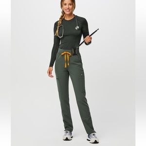 Yola high waisted figs scrub pants